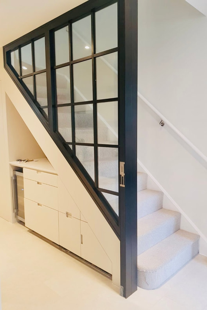 Domestic fire rated screen in London