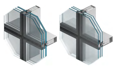 Fire Rated Silicone Joined Curtain Walling