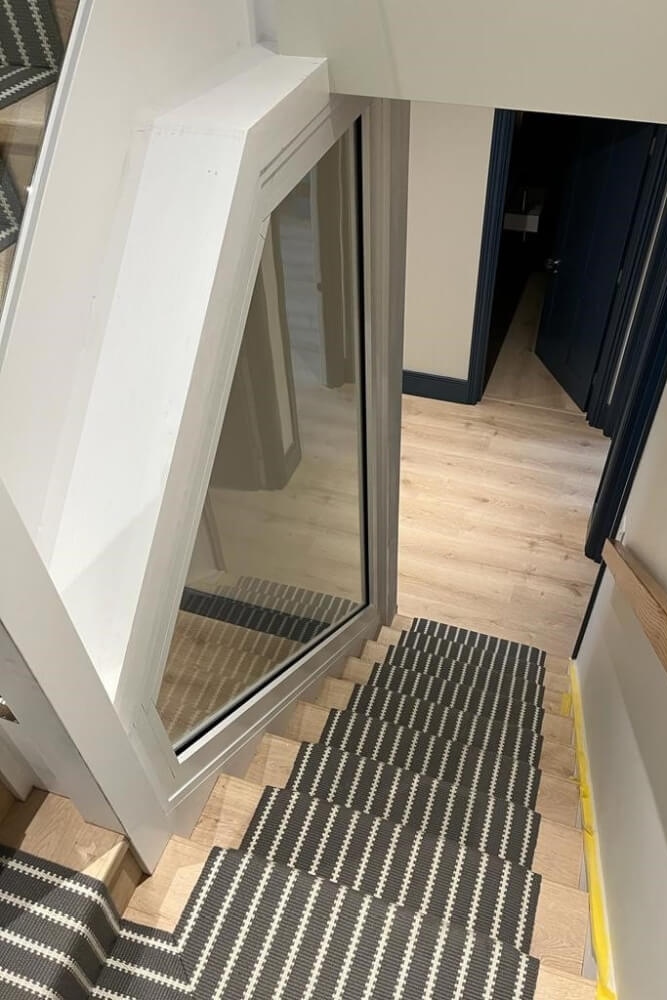 Fire rated partition installation - Rodenhurst
